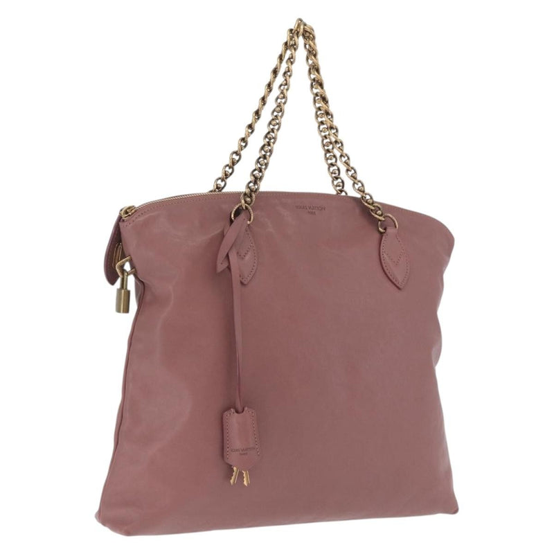Louis Vuitton Lockit Chain Boudoir Leather Pink Bag