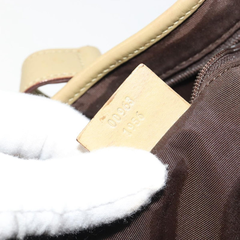 Gucci Web Jackie O Hobo Gg Canvas Beige