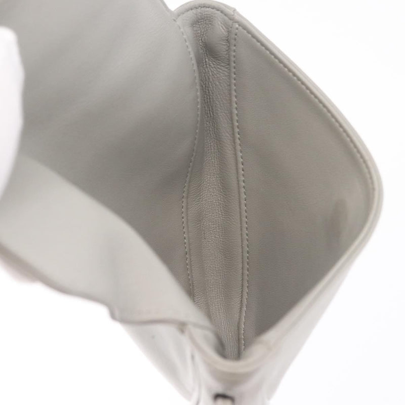 Celine Triangle Leather Gray Bag