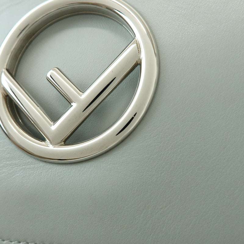 Fendi Kan I F Leather Gray Bag
