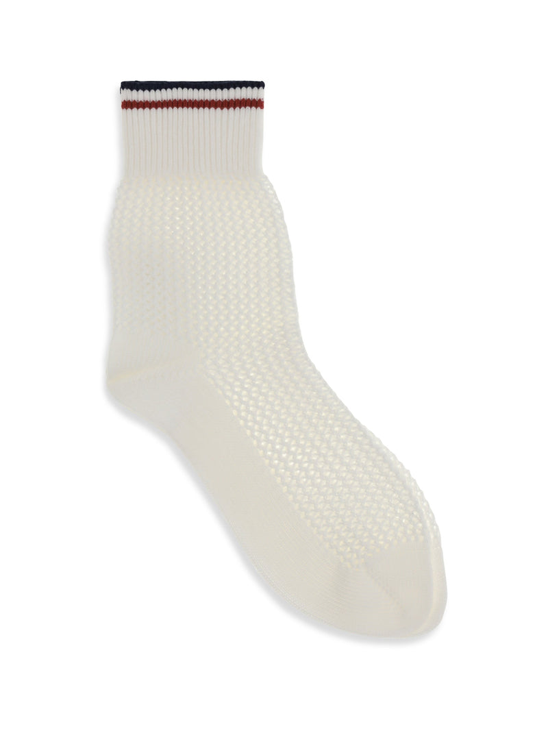 Brunello Cucinelli Mcsco9109 Socks — White Cotton Baseball Caps