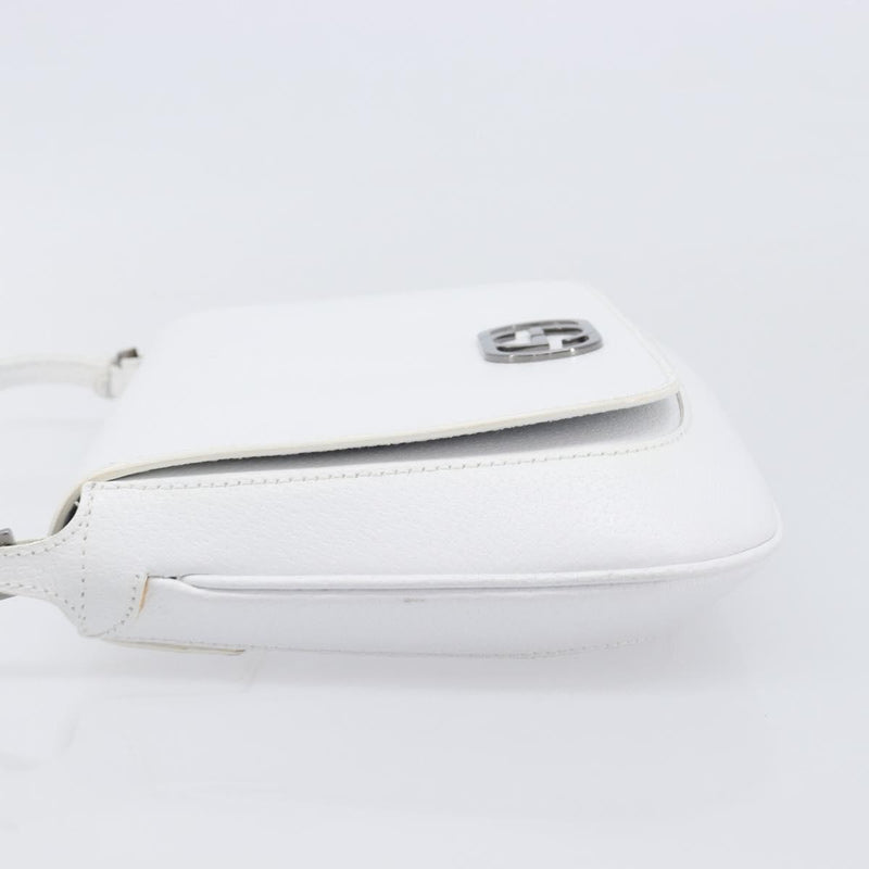 Gucci Shoulder Leather White Bag