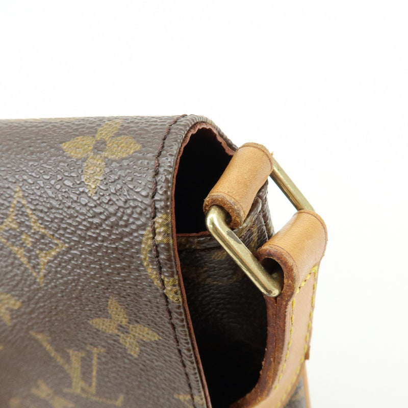 Louis Vuitton Musette Tango Monogram Canvas Brown Bag