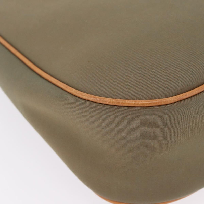 Burberry Shoulder Bag Nova Check Coated Canvas Khaki