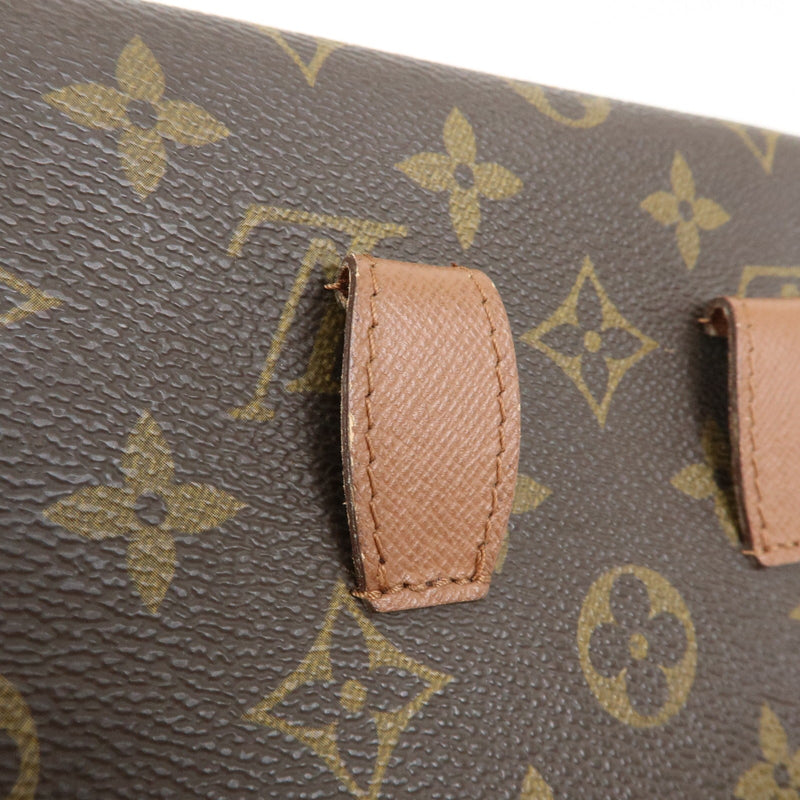 Louis Vuitton Pochette Arche Waist Monogram Canvas Brown Bag