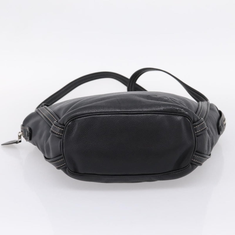 Loewe Shoulder Bag Leather Black