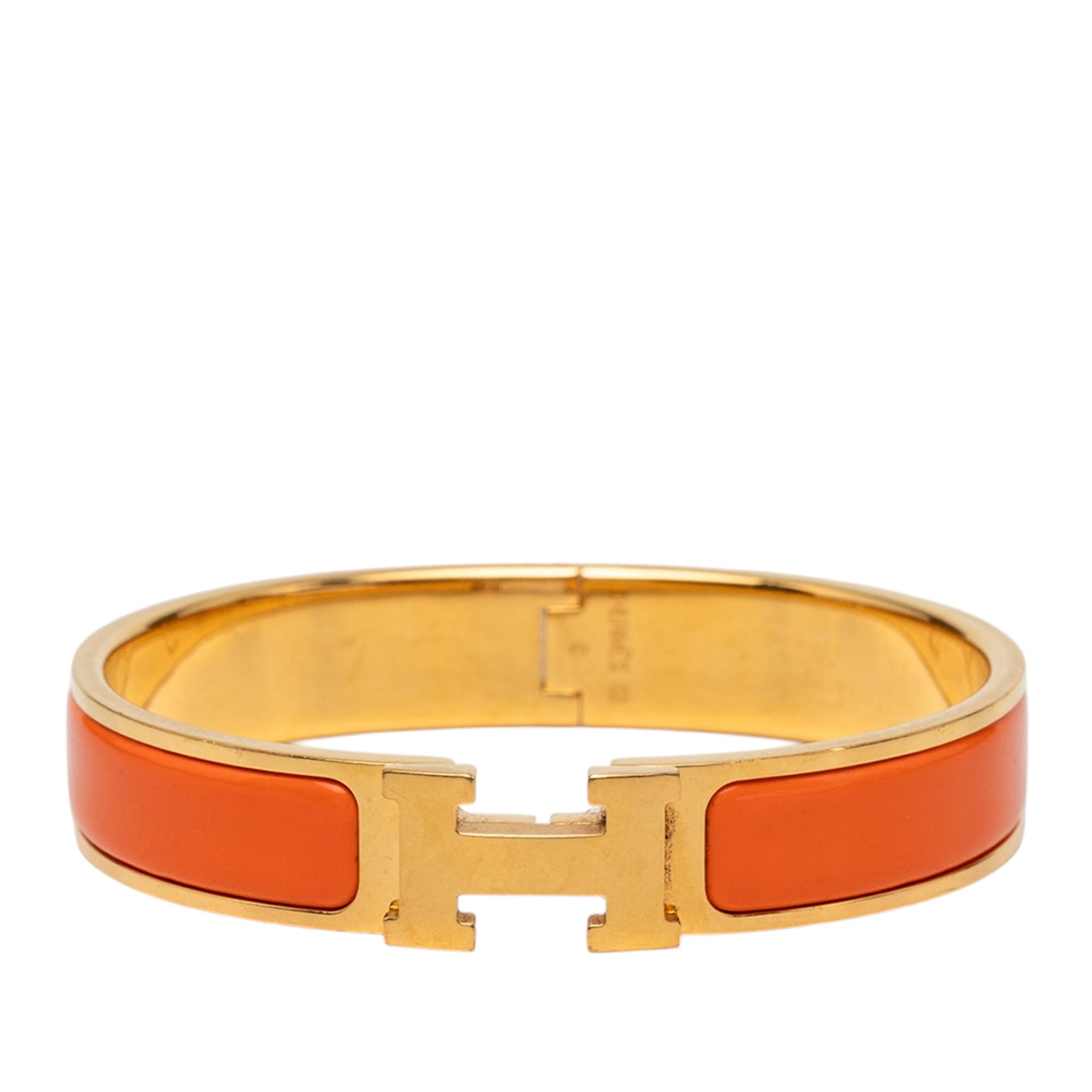 Narrow Enamel Clic H Bracelet PM - Image 1