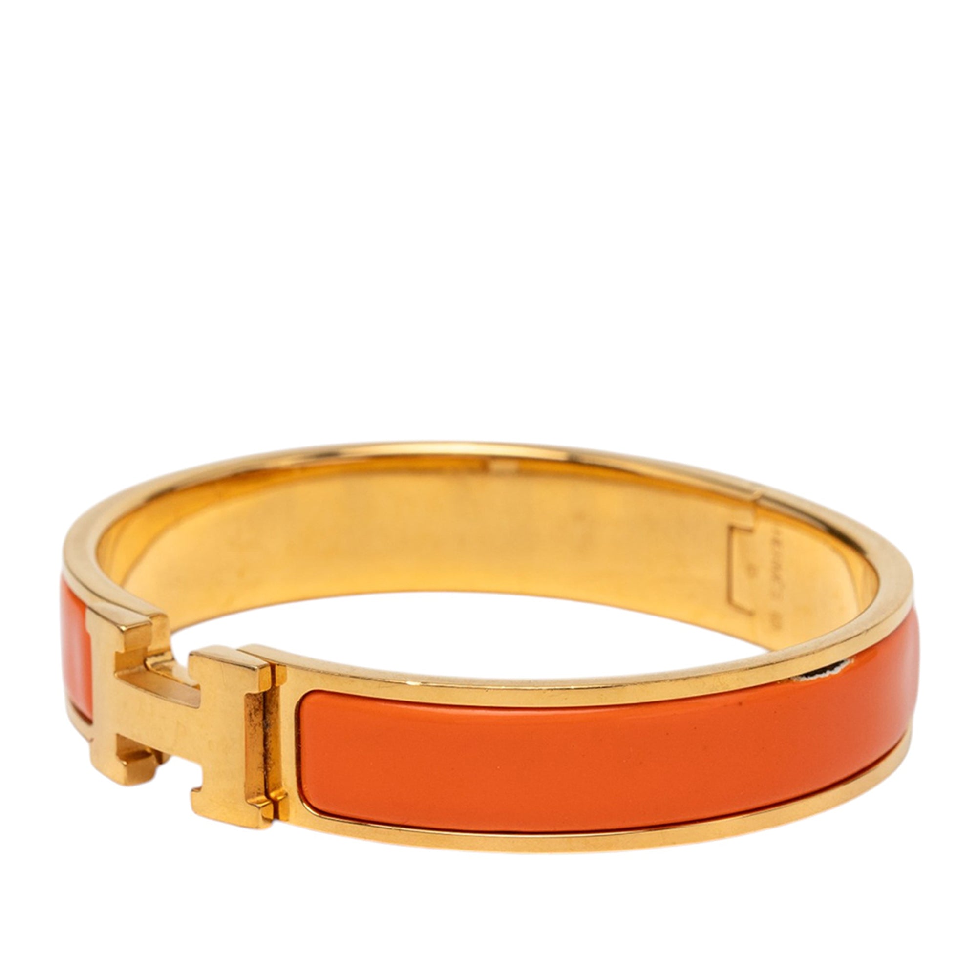 Narrow Enamel Clic H Bracelet PM - Image 2