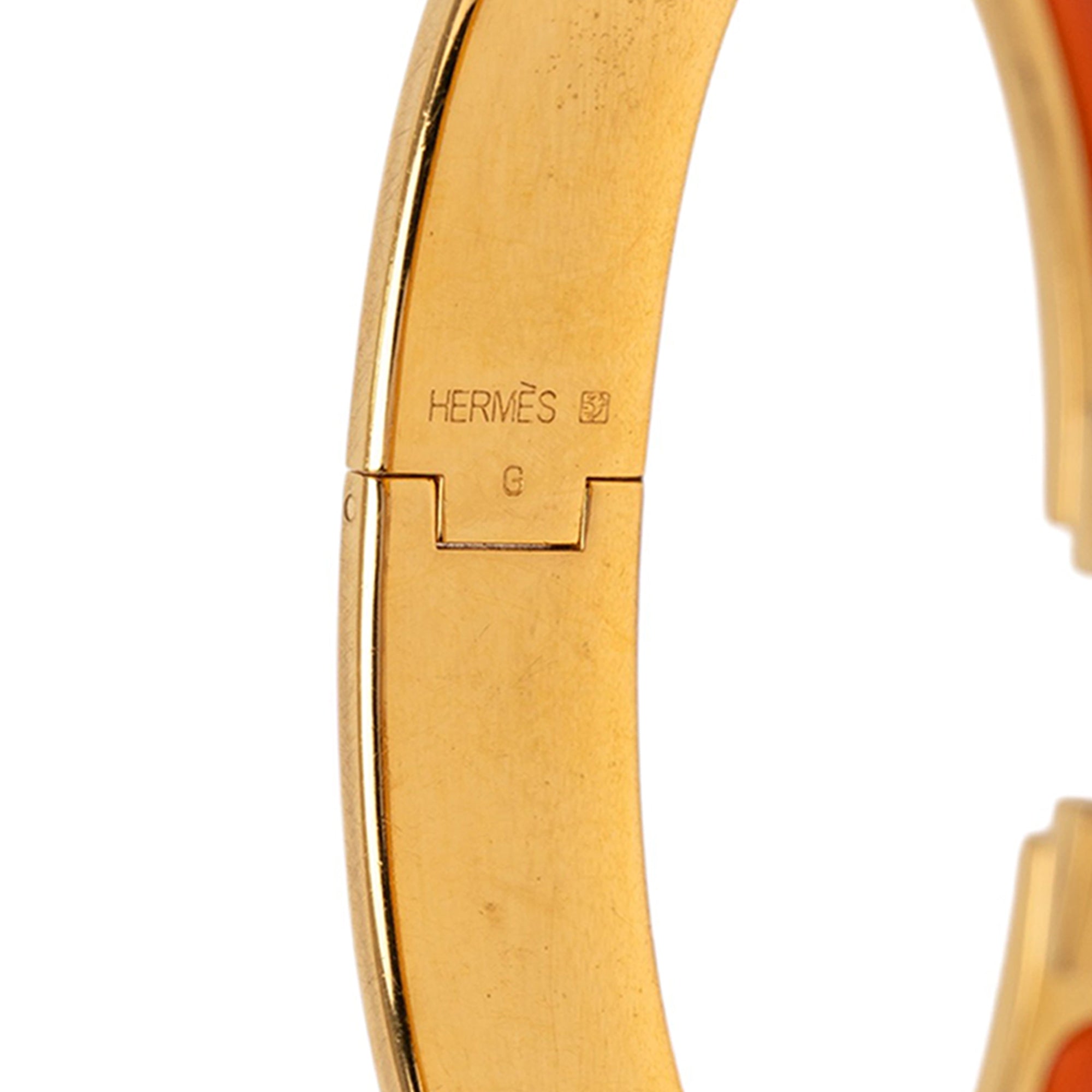 Narrow Enamel Clic H Bracelet PM - Image 4