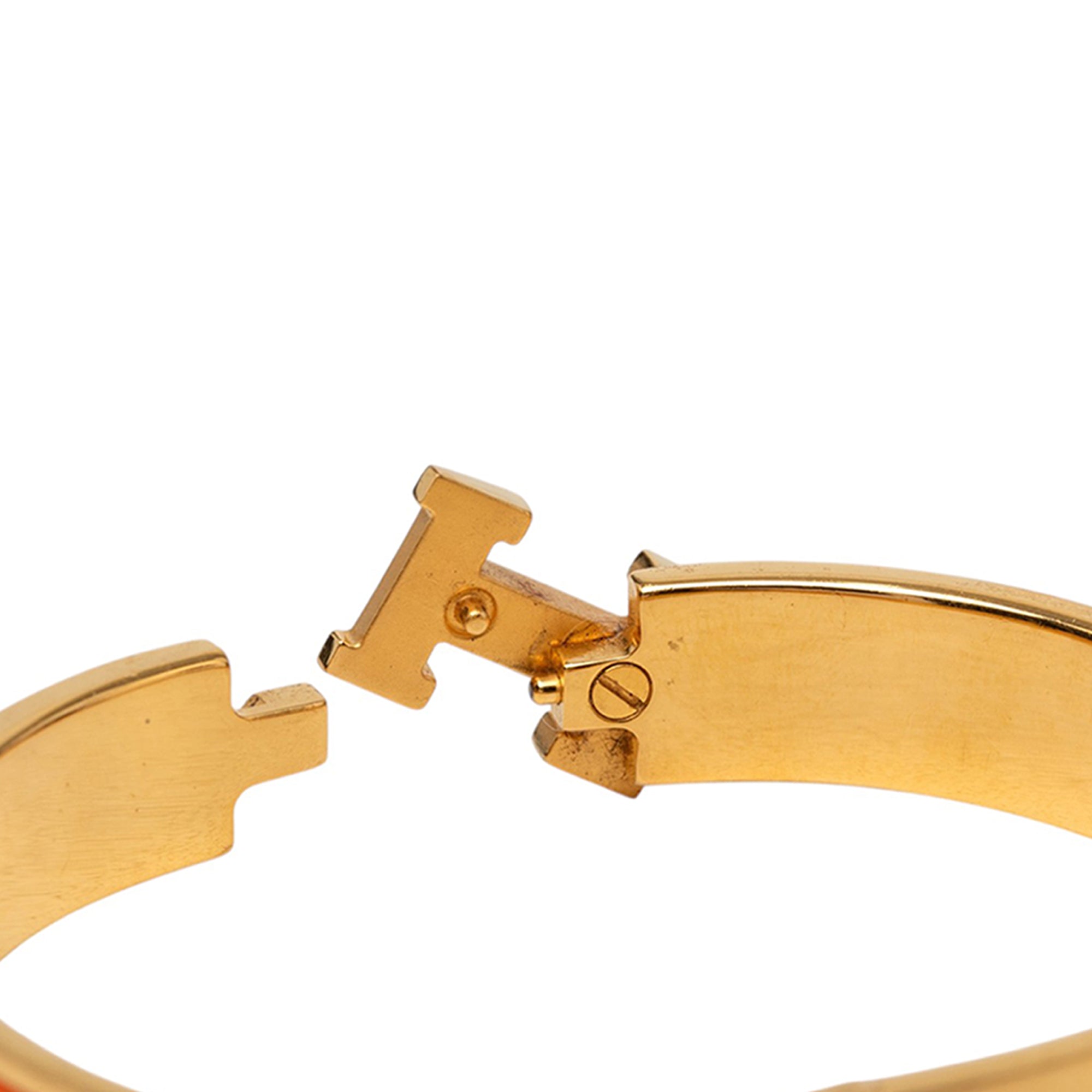 Narrow Enamel Clic H Bracelet PM - Image 5