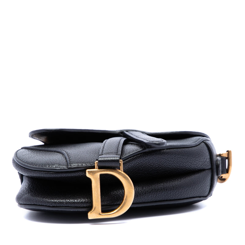 Micro Goatskin Saddle Bag - Image 3