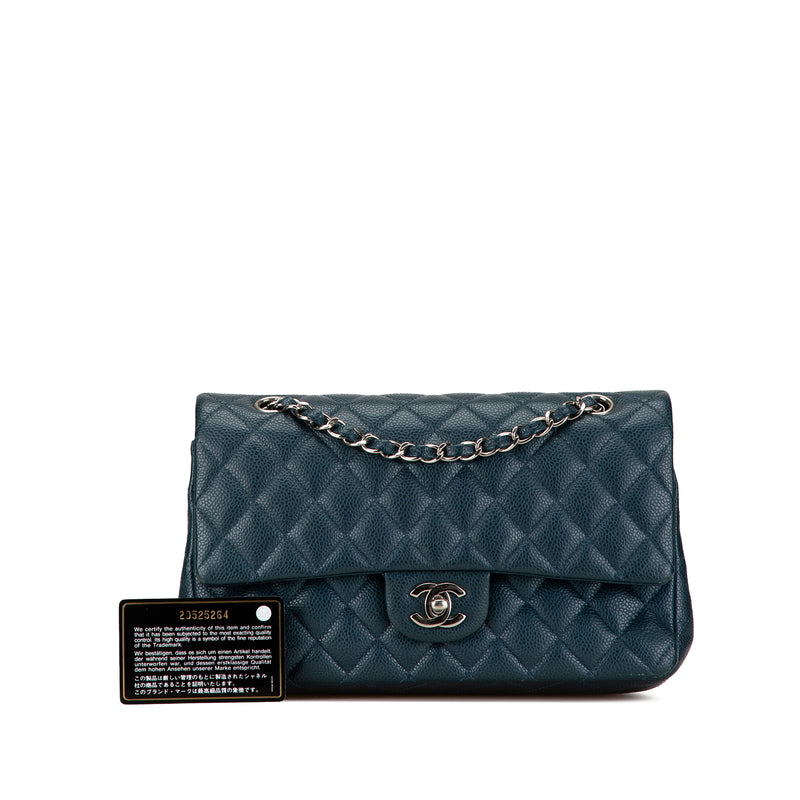 Medium Classic Caviar Double Flap - Image 11