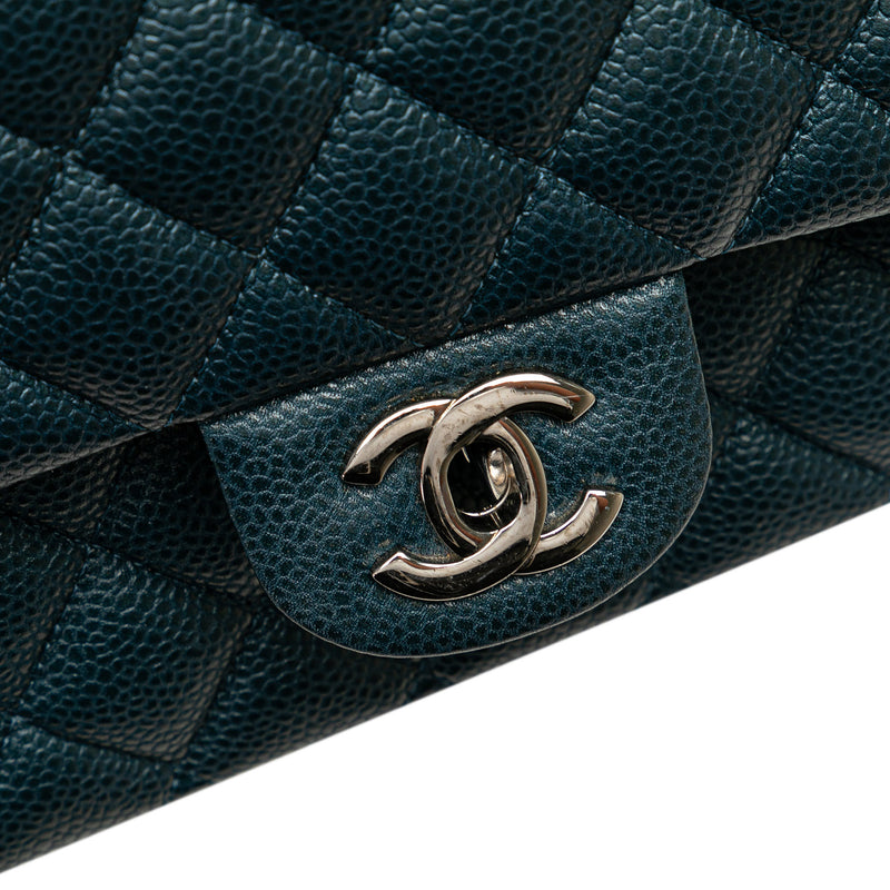 Medium Classic Caviar Double Flap - Image 9