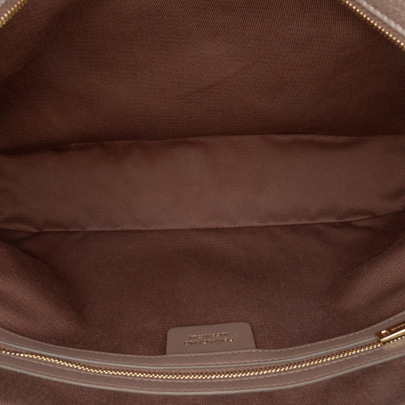 Leather Stella Triple Zip Satchel - Image 5