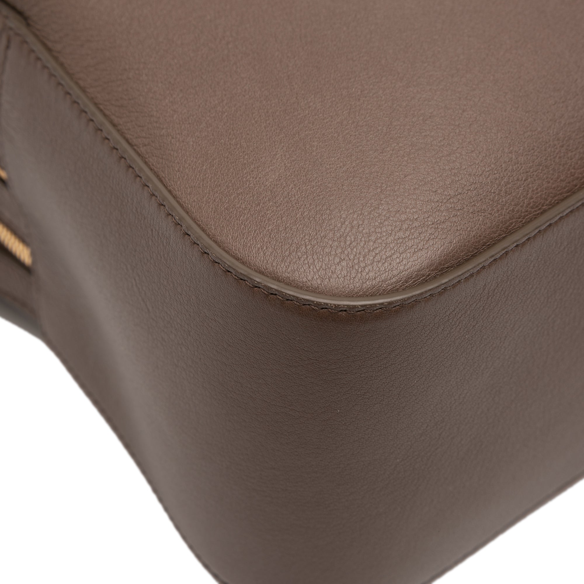 Leather Stella Triple Zip Satchel - Image 8