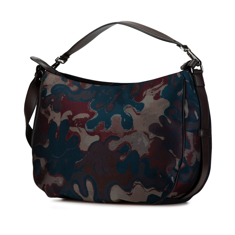 Peter Doig Denim Camouflage Soft Saddle Bag - Image 2