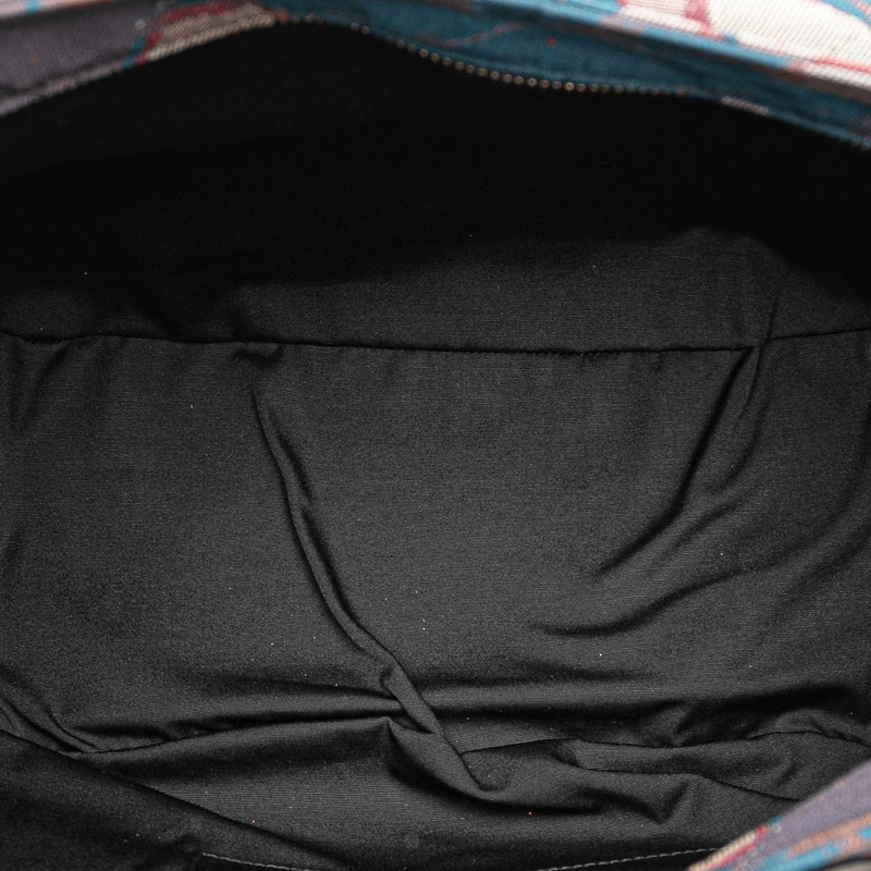Peter Doig Denim Camouflage Soft Saddle Bag - Image 4