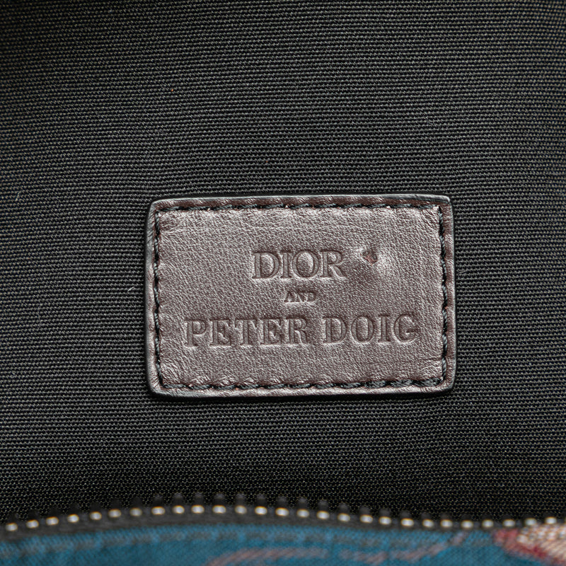 Peter Doig Denim Camouflage Soft Saddle Bag - Image 5