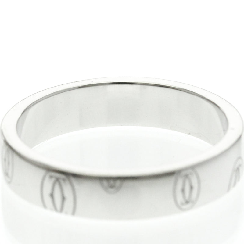 Cartier Logo De Band 18k White Gold Silver White_gold Bijoux