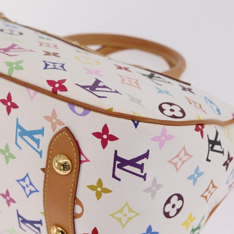 Louis Vuitton Rita Monogram Multicolor White Canvas Bag