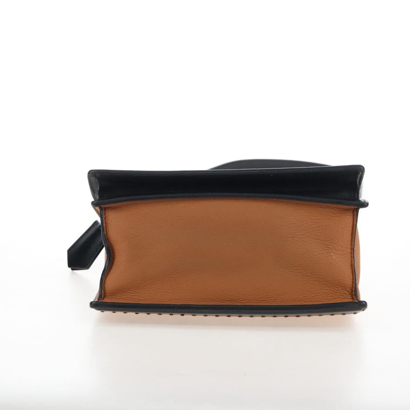 Louis Vuitton Cour Marly Leather With Studded Detail Beige Bag