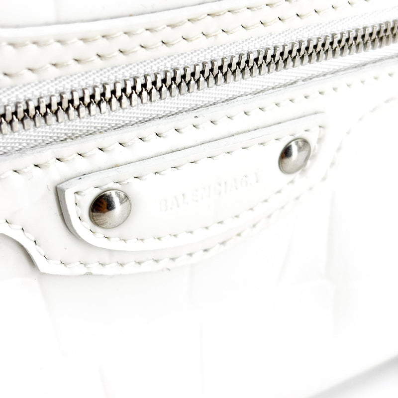 Balenciaga Neo Classic City Leather White Bag
