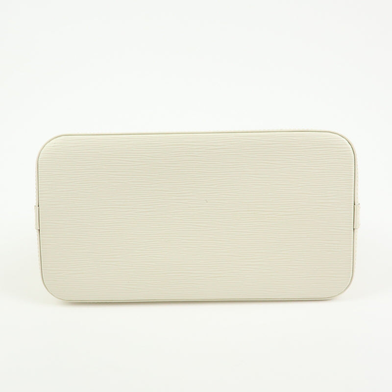 Louis Vuitton Alma Epi Leather White Bag