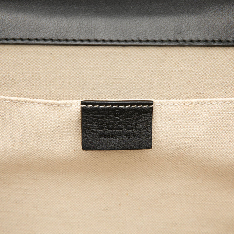 Large Calfskin Bamboo Dionysus Web Satchel - Image 5