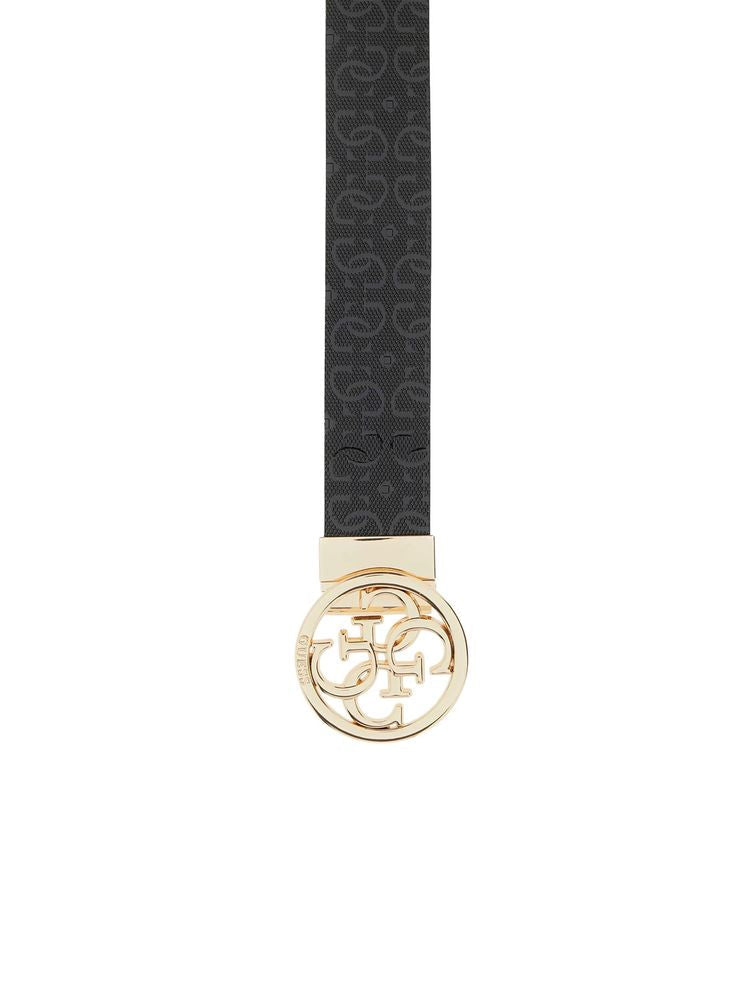 Guess Belt — Black Polyester