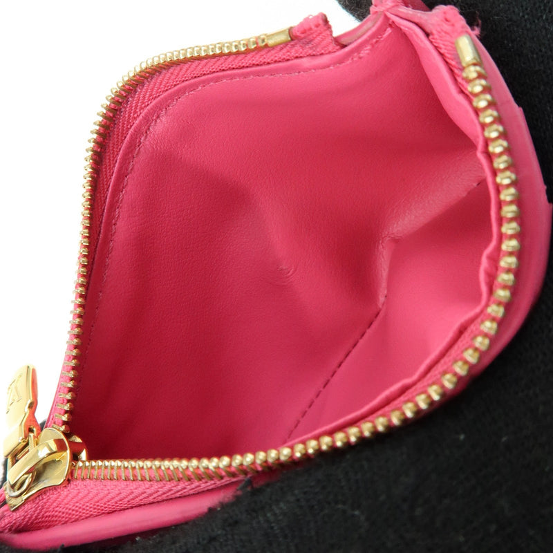 Louis Vuitton Victorine Nanogram Embossed Leather Pink Accessory
