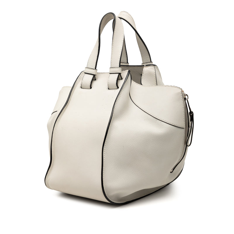 Small Leather Hammock Satchel - Image 2