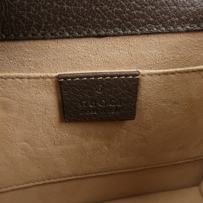 Gucci Totem Leather Brown Bag