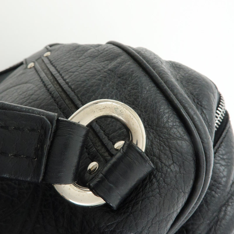Celine Macadam Leather Black Bag