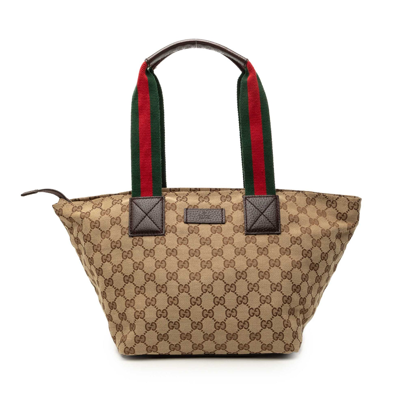GG Canvas Web Tote - Image 1