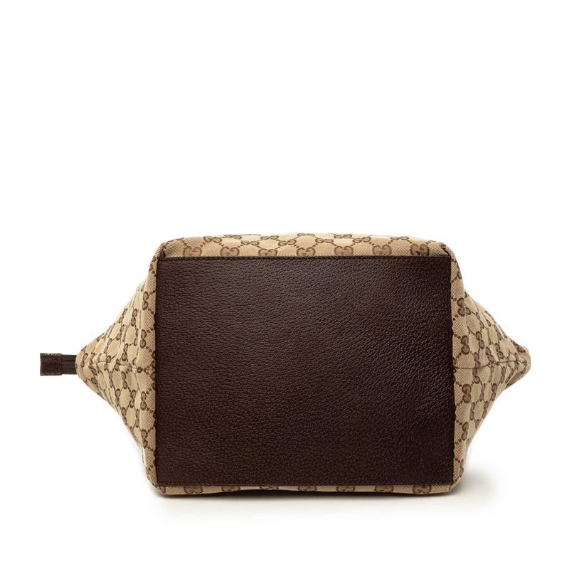 GG Canvas Web Tote - Image 3