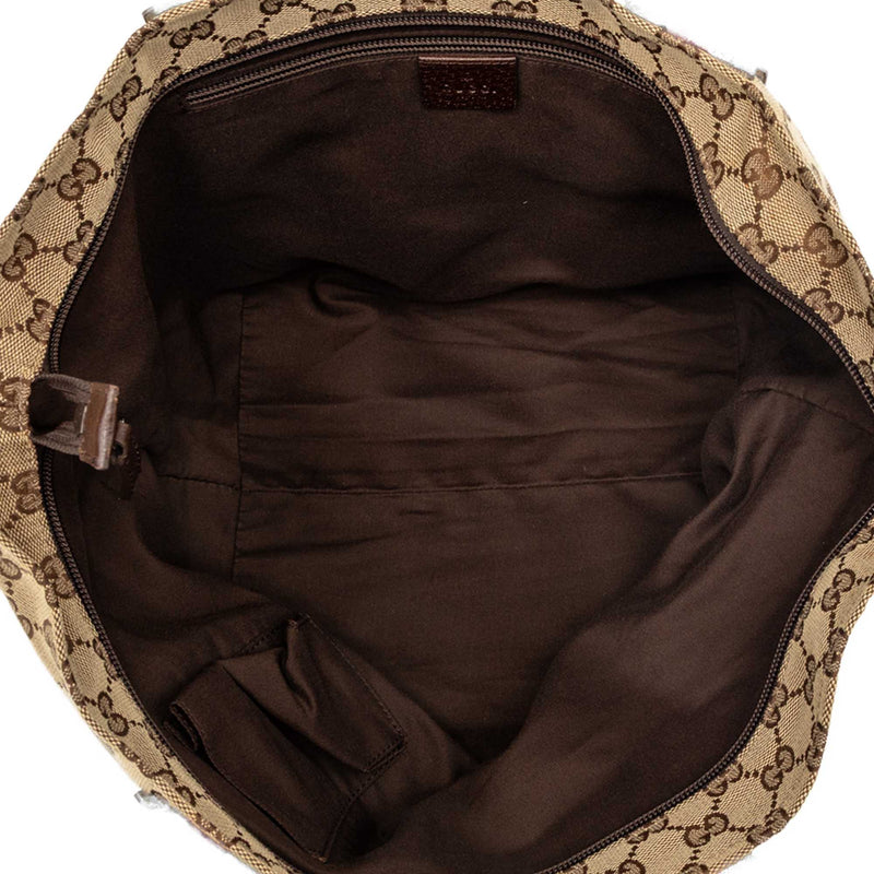 GG Canvas Web Tote - Image 4