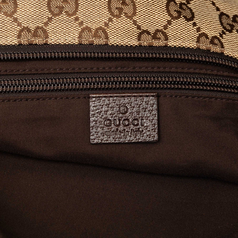 GG Canvas Web Tote - Image 5