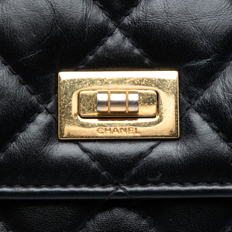 Quilted Aged Calfskin Reissue 2.55 Wallet on Chain - Image 6