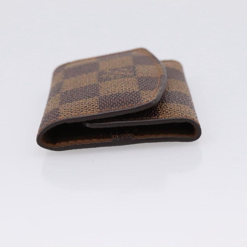Louis Vuitton Cuff Case Monogram Damier Brown Canvas Accessory