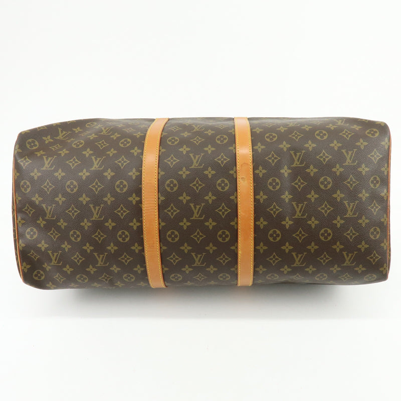 Louis Vuitton Keepall Monogram Canvas Brown Bag
