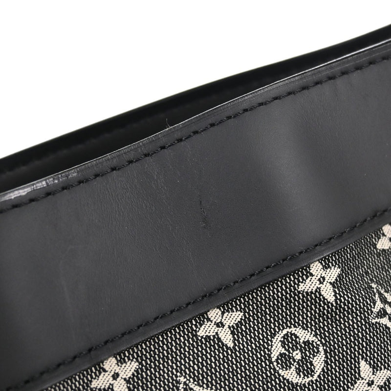 Louis Vuitton Lucille Mini Lin Black Canvas Bag
