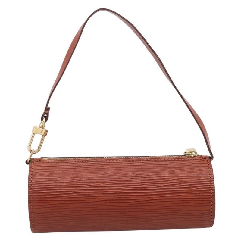 Louis Vuitton Soufflot Pochette Epi Leather Brown Bag