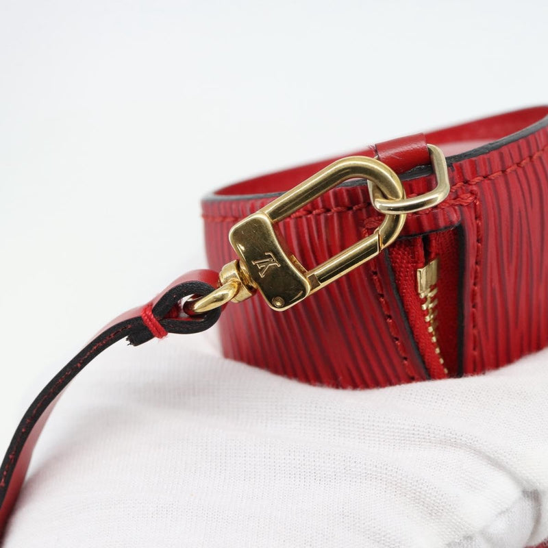 Louis Vuitton Soufflot Pochette Epi Leather Red Bag