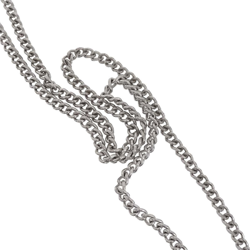Chanel Cc Pendant Metal With Enamel Silver Silver_plated Bijoux