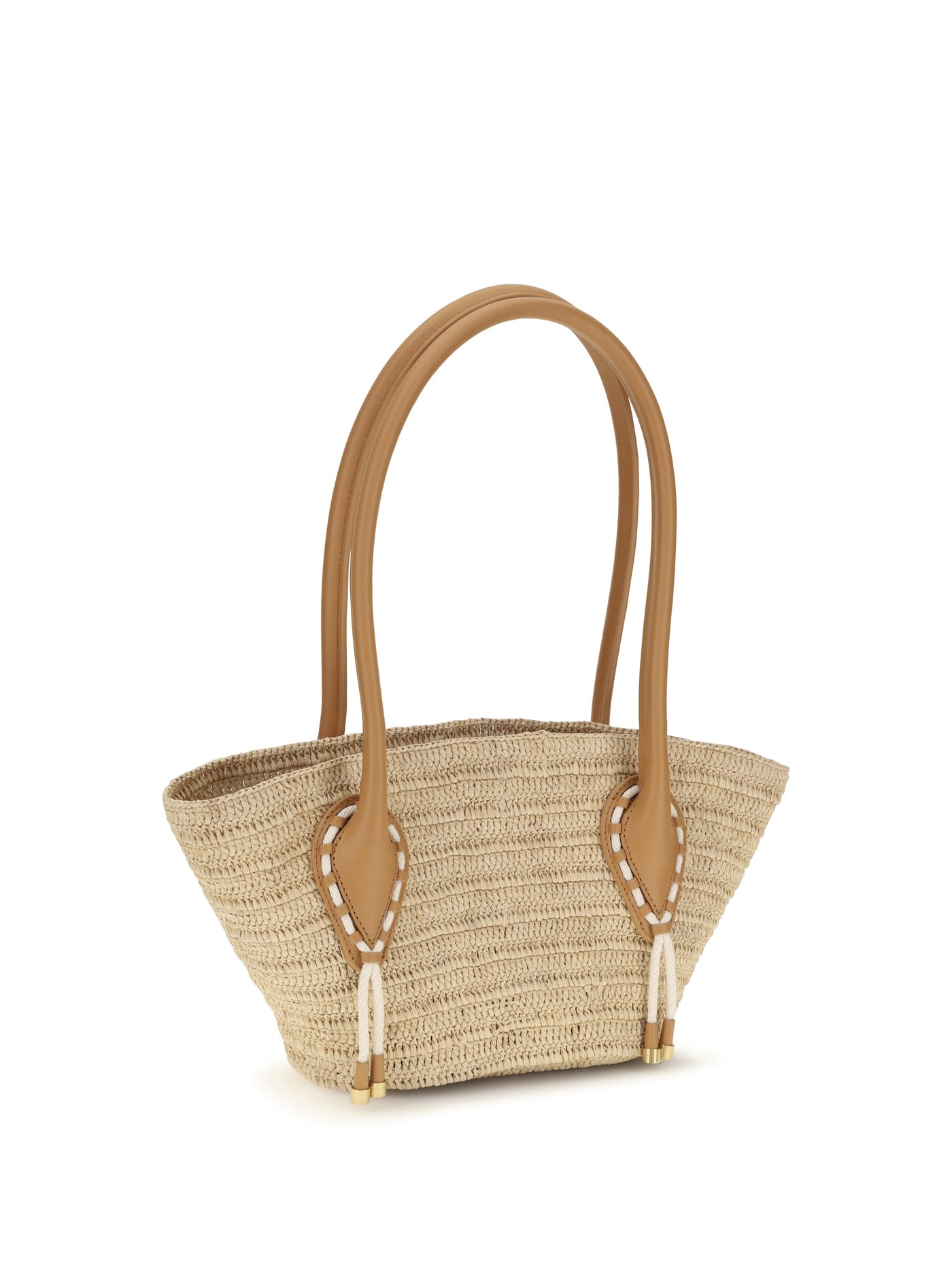 Christian Louboutin Shoulder Bag — Beige Raffia