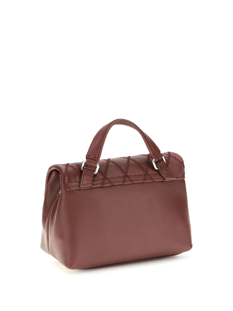 Zanellato Top Handle Bag — Red Calf Leather Bos Taurus