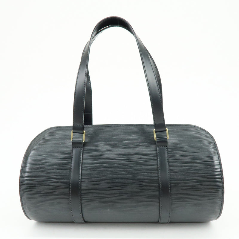 Louis Vuitton Soufflot Epi Leather Black Bag