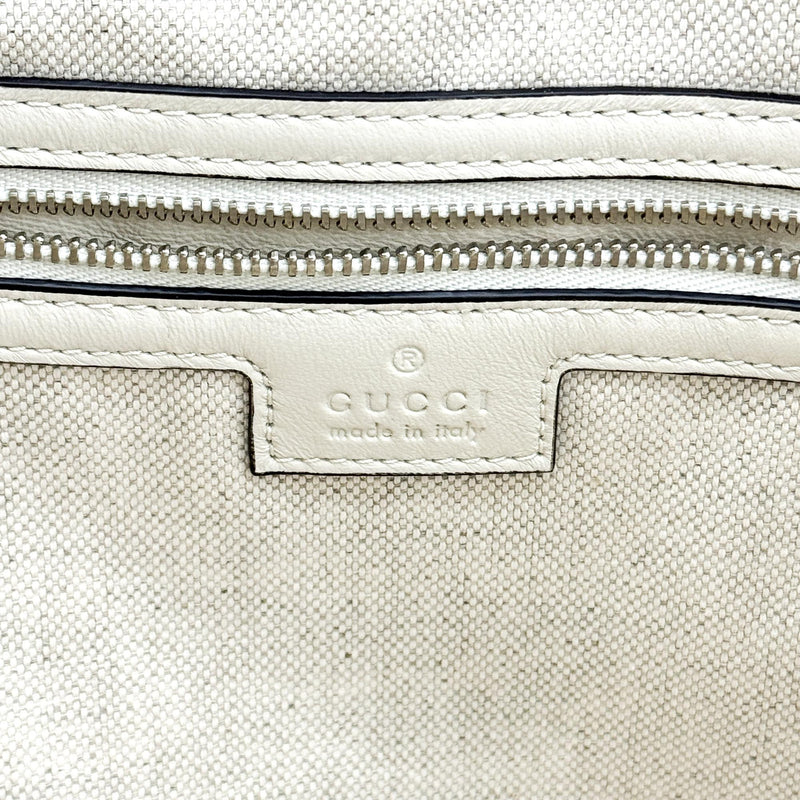 Gucci Gg Marmont Matelassé Leather White Bag