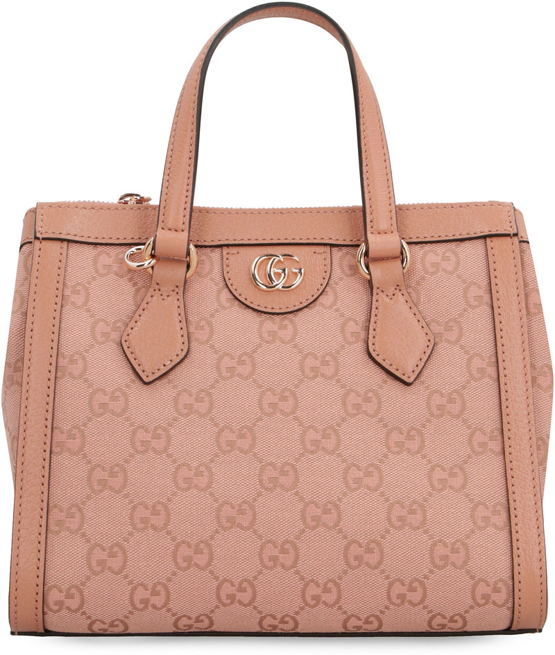 Gucci Ophidia Tote Bag — Pink Cotton