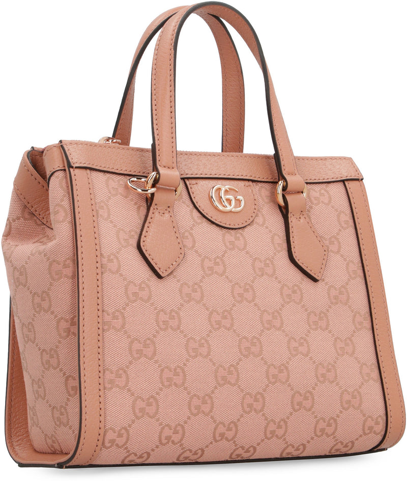 Gucci Ophidia Tote Bag — Pink Cotton